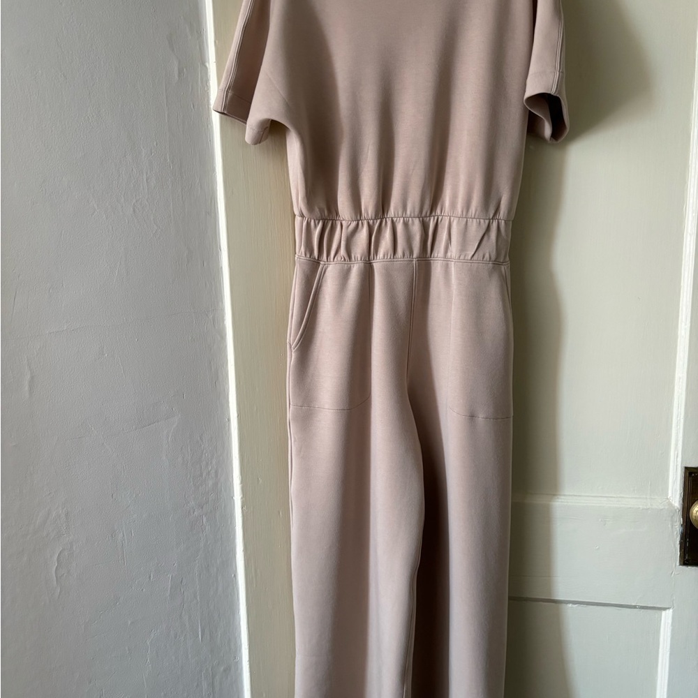SPANX Air Essentials Crop Wide Leg Jumpsuit - Picture 4 of 5